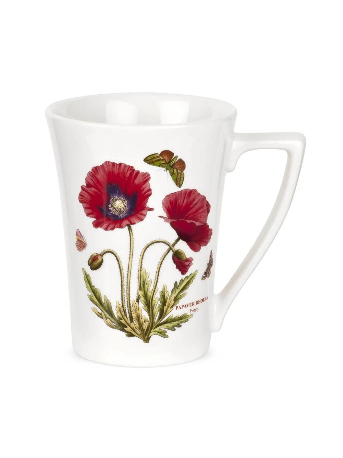 Portmeirion Botanic Garden Mandarin Shape Mug Poppy