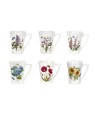 Portmeirion Botanic Garden Mandarin Shape Mug Poppy