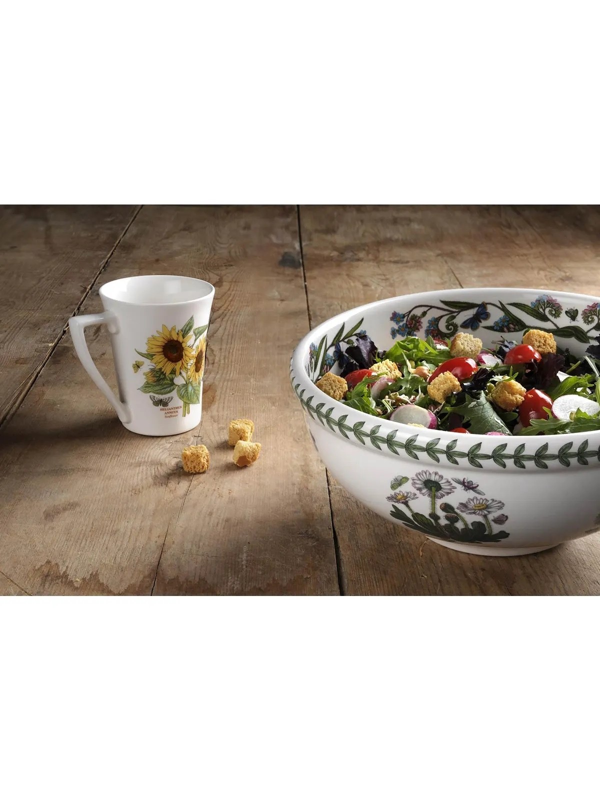 Portmeirion Botanic Garden Mandarin Shape Sunflower Mug