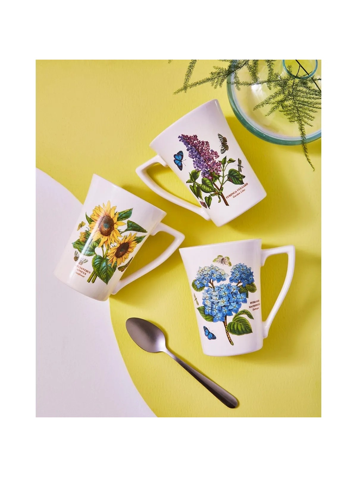 Portmeirion Botanic Garden Mandarin Shape Sunflower Mug