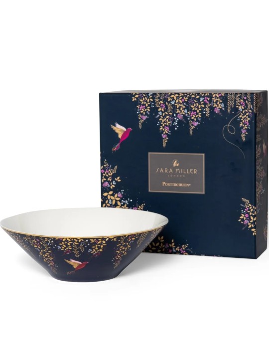 Portmeirion Sara Miller London Chelsea bļoda, zila 