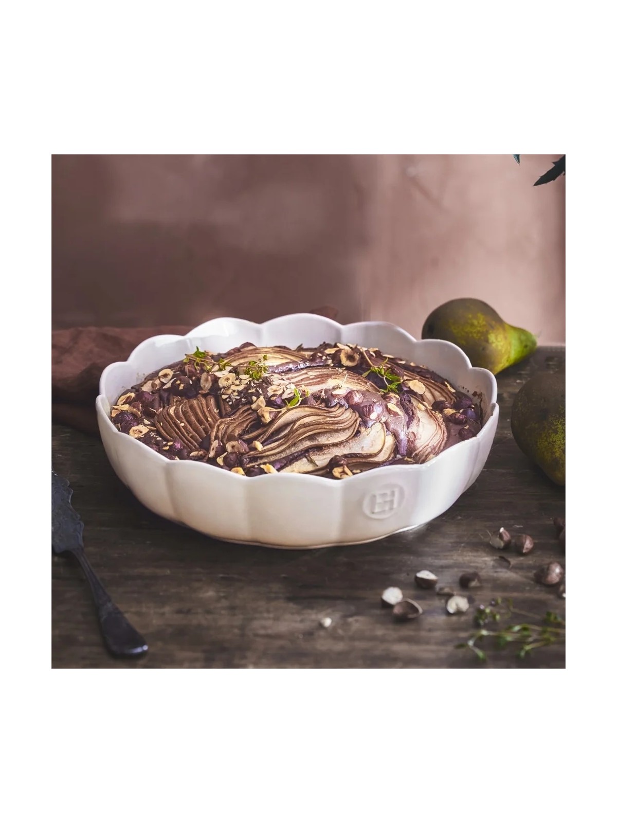 Emile Henry Round Dish Madeleine