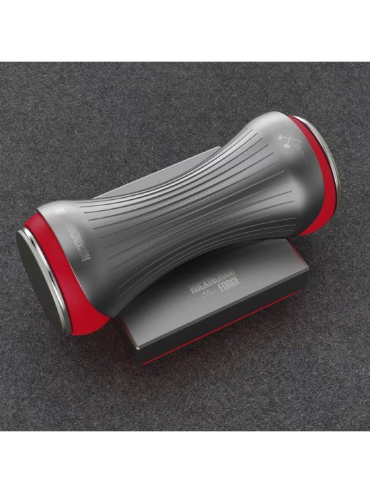 Grunwerg noateritaja RF Roller, 4 ketast, must/hõbedane
