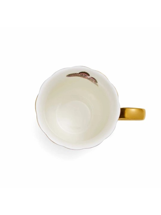 Spode Creatures of Curiosity Black Floral Mug