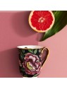 Spode Creatures of Curiosity Black Floral Mug