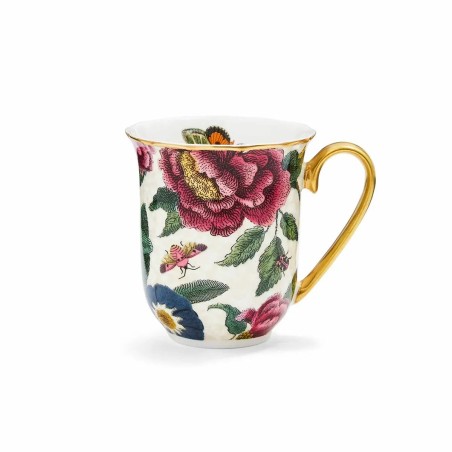 Spode Creatures of Curiosity Cream Floral Mug