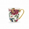 Spode Creatures of Curiosity puodelis su kreminiu gėlių raštu, 0,34 l