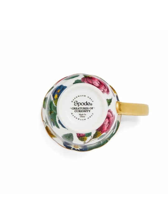 Spode krūze Creatures of Curiosity White Floral 0,34 l