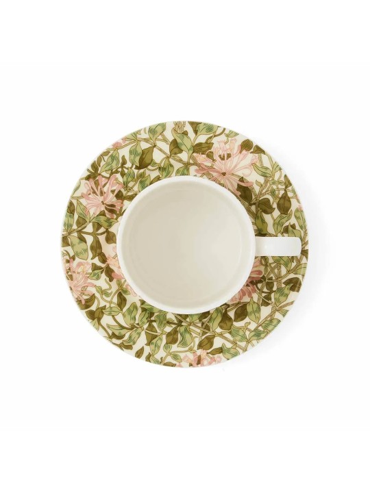 Spode Morris & Co. Honeysuckle Teacup & Saucer