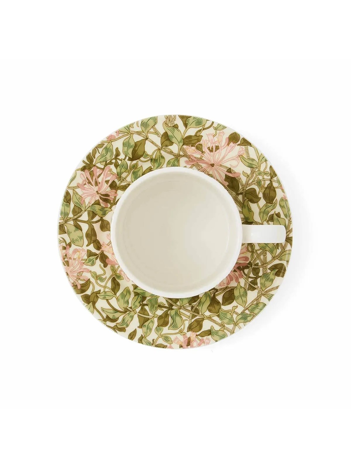 Spode krūze ar apakštasīti Morris & Co Honeysuckle, 0,2 l