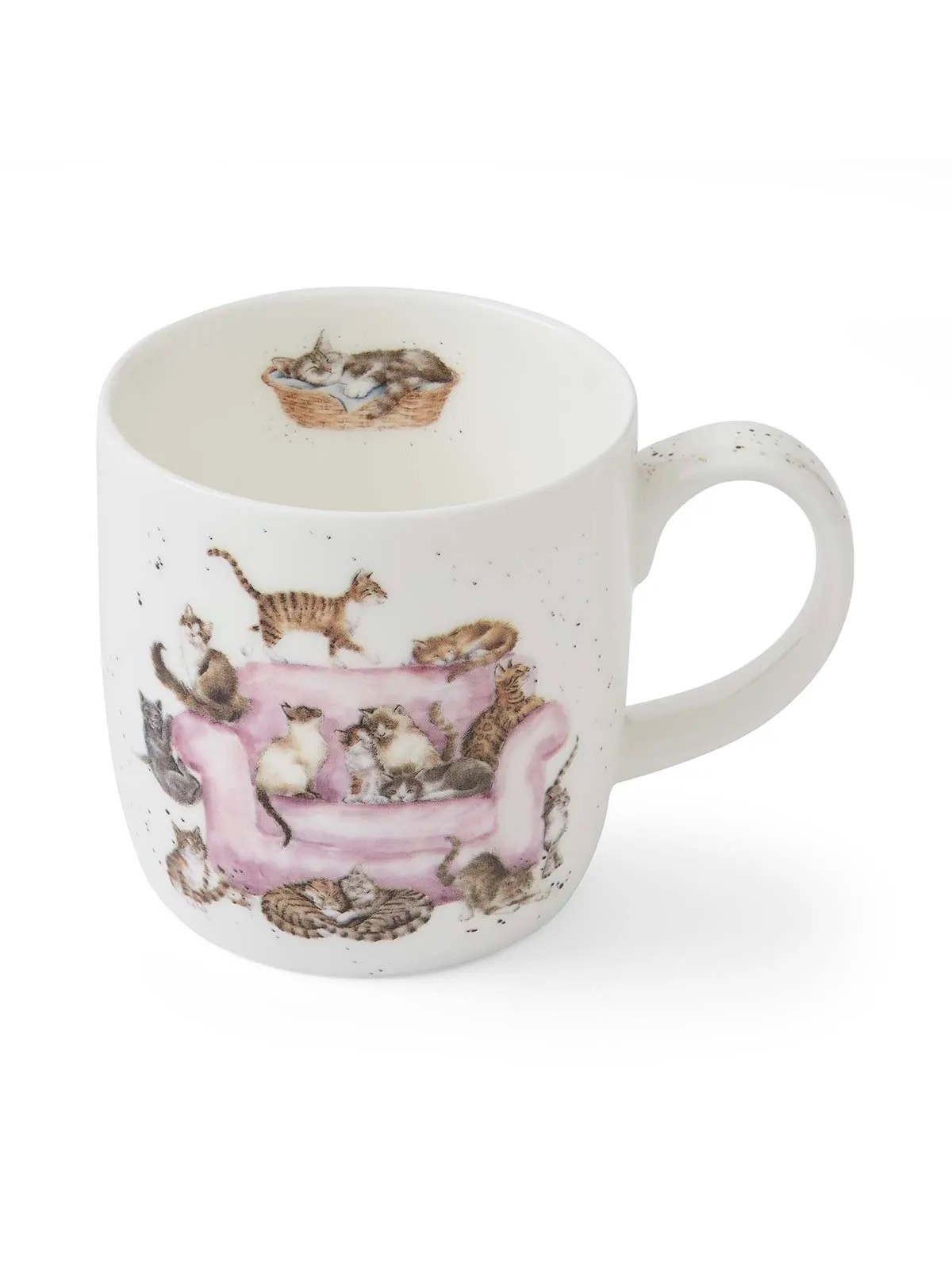 Royal Worcester Wrendale Designs Cattitude Mug (cats), 0,31 l