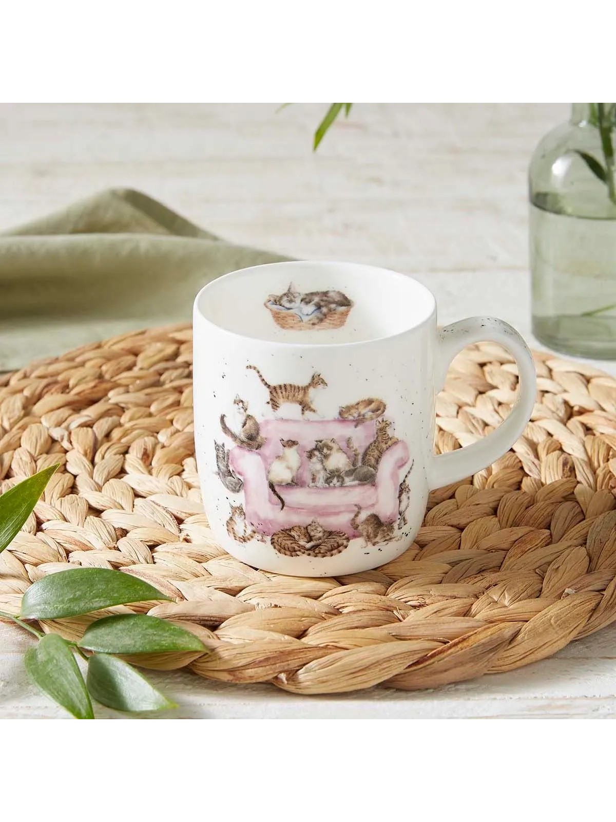 Royal Worcester Wrendale Designs Cattitude Mug (cats), 0,31 l
