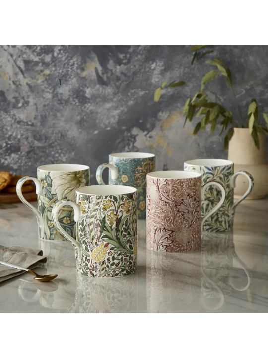 Spode krūze Morris & Co,  Daffodil, 0,34 l