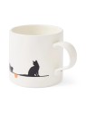 Portmeirion krūze Meirion Silhouette Cat Mug, 0,36 l