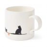Portmeirion Mug Meirion Silhouette Cat Mug