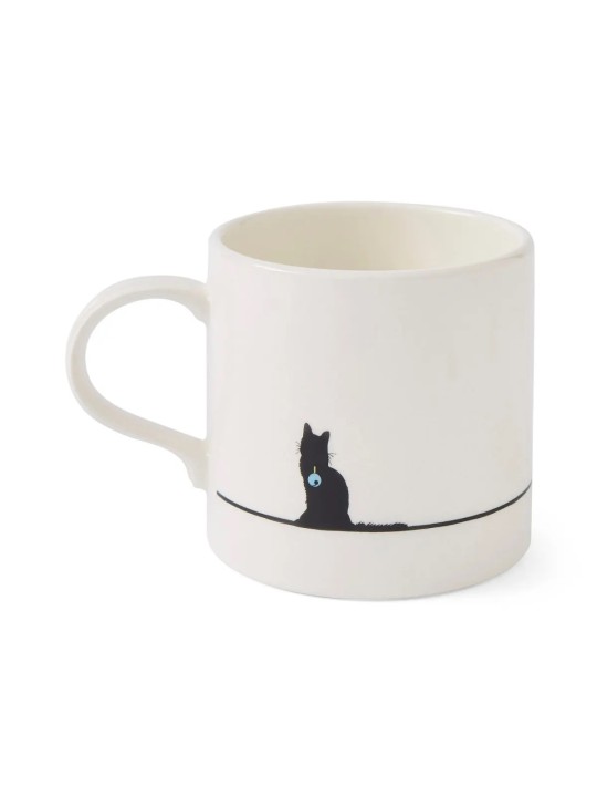 Portmeirion Mug Meirion Silhouette Cat Mug