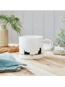 Portmeirion krūze Meirion Silhouette Cat Mug, 0,36 l