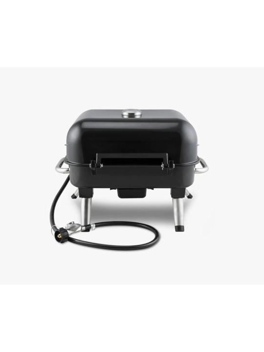 Kenmore 2 degļu pārnēsājams galda virsmas retro gāzes grils, melns