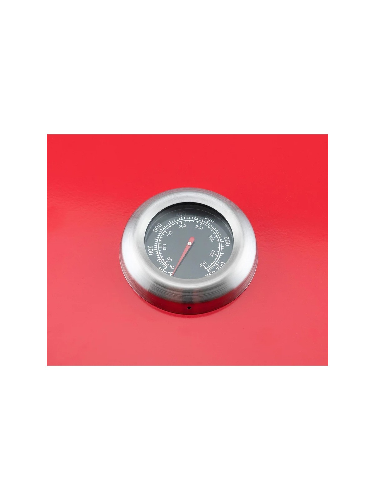 Kenmore 2 degiklių – raudonos spalvos nešiojamas stalinis retro dujinis grilis