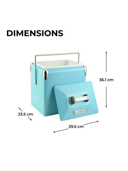 PermaSteel külmakast , 13 l, must