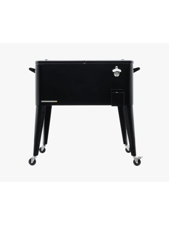 PermaSteel ratastel külmakast jalgadegl, 75 l, must