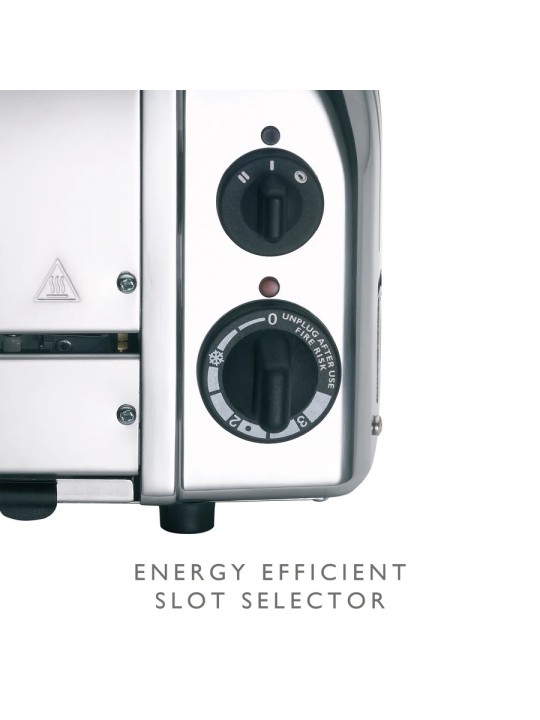 Dualit röster NewGen Classic 2- viilule, hõbedane