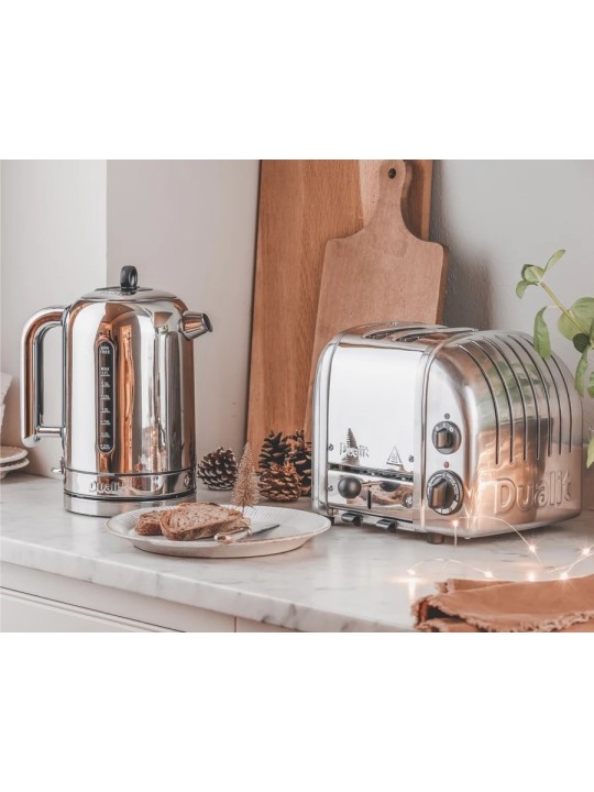 Dualit 2 šķēļu tosteris NewGen Classic, sudrabs