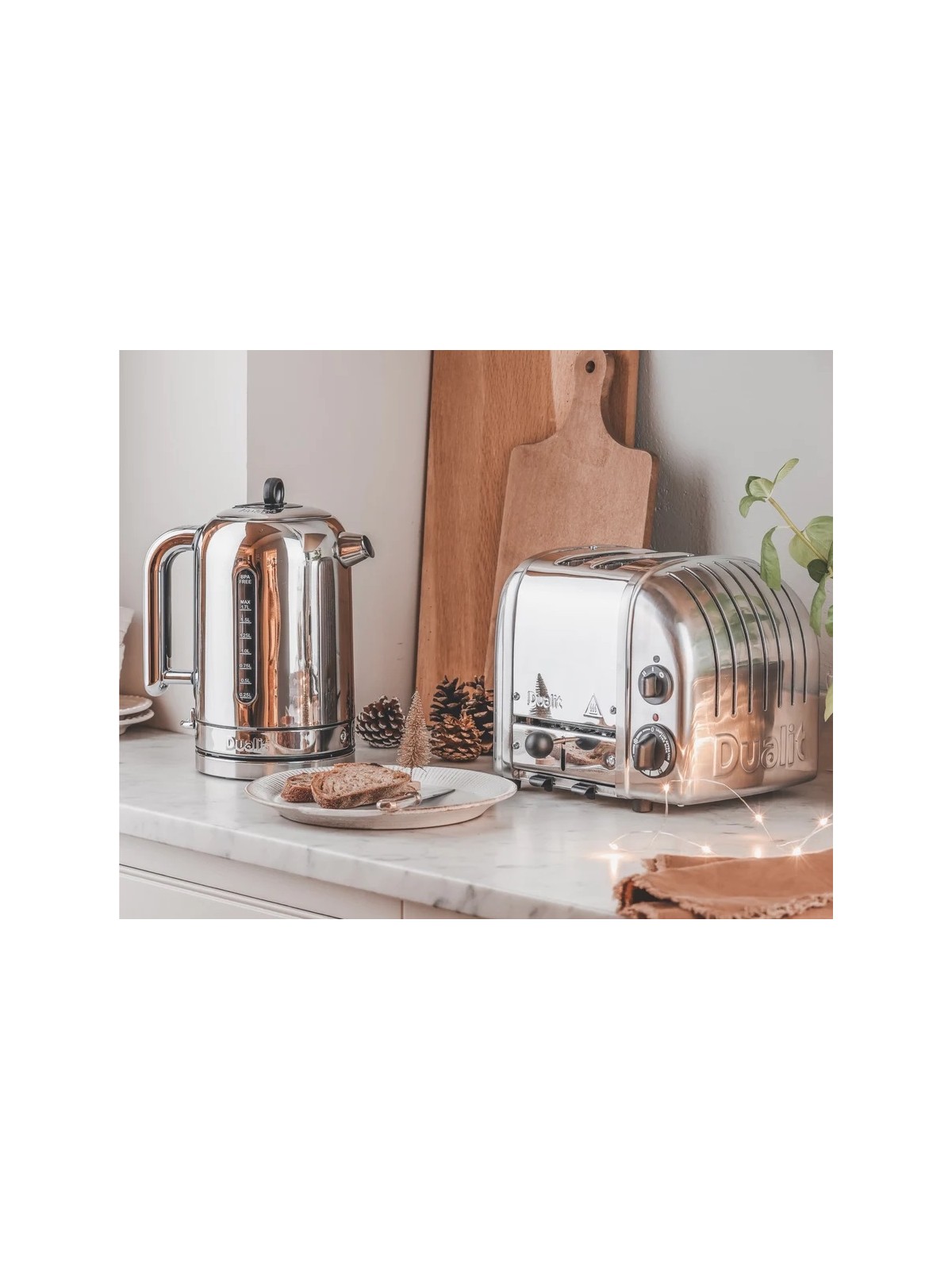 Dualit 2 šķēļu tosteris NewGen Classic, sudrabs