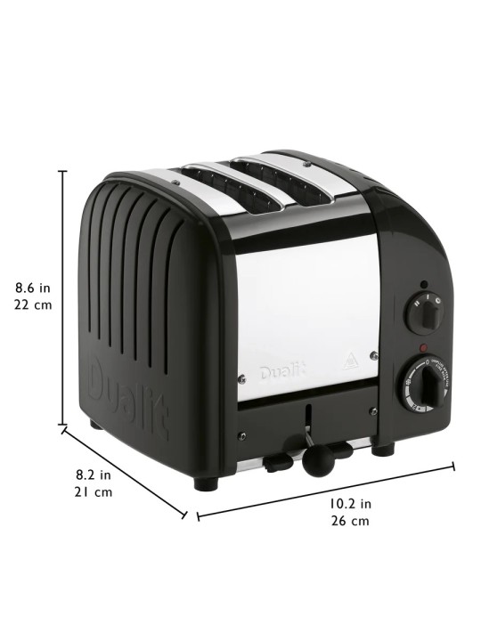 Dualit röster NewGen Classic 2- viilule, hõbedane