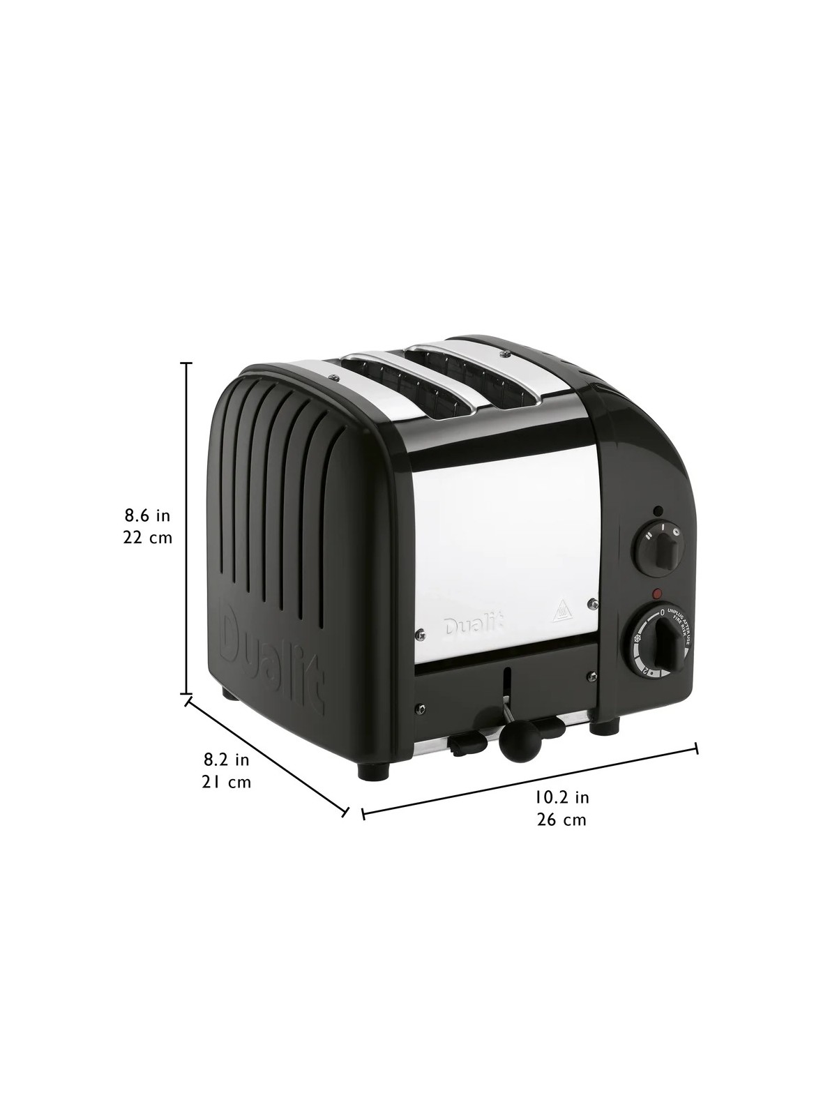 Dualit 2 šķēļu tosteris NewGen Classic, misiņš