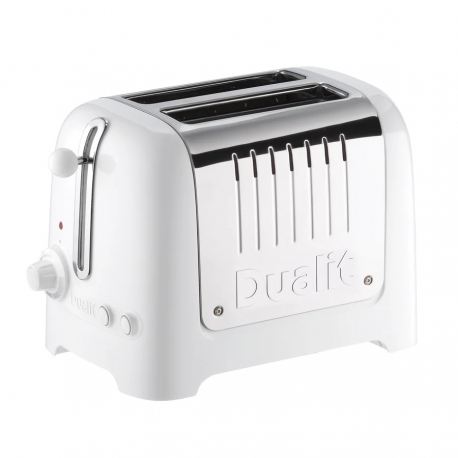 Dualit röster Lite 2- viilule, valge