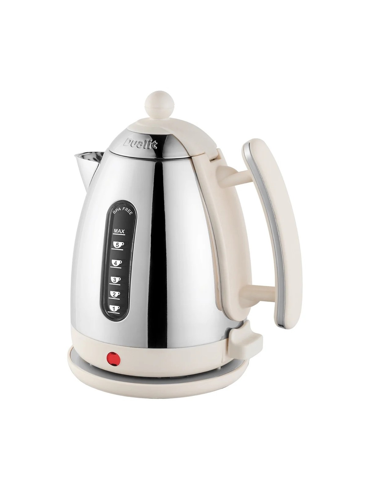 Dualit 1,5l virdulys - kreminė balta