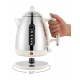 Dualit veekeetja Jug 1,5 l, Canvas White
