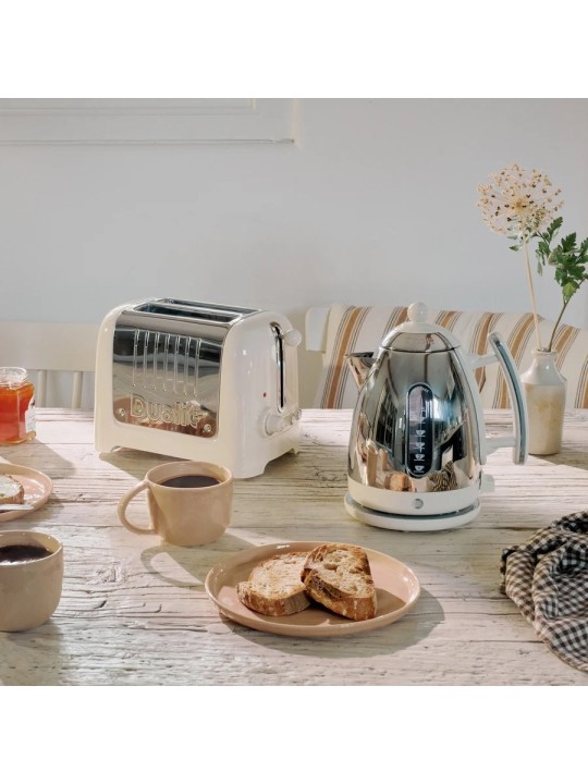 Dualit 1,5l virdulys - kreminė balta