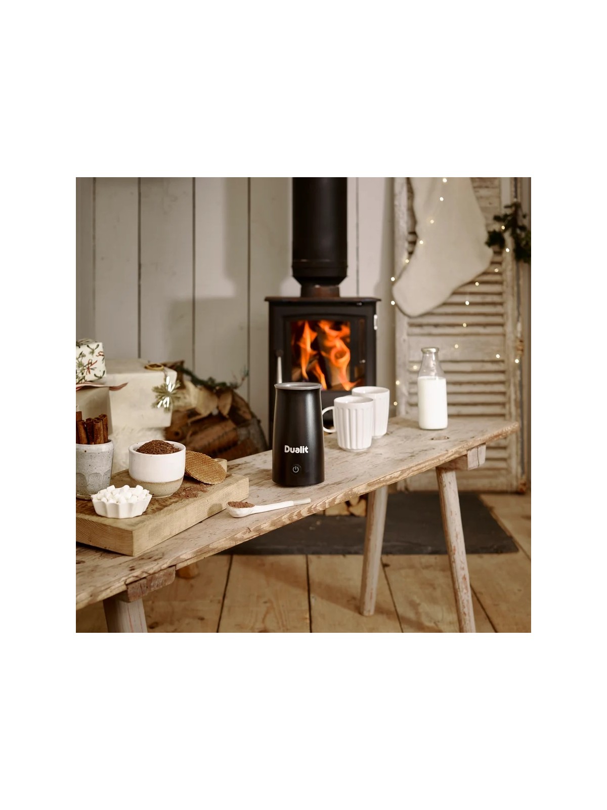 Dualit piima- ja šokolaadivahustaja, must