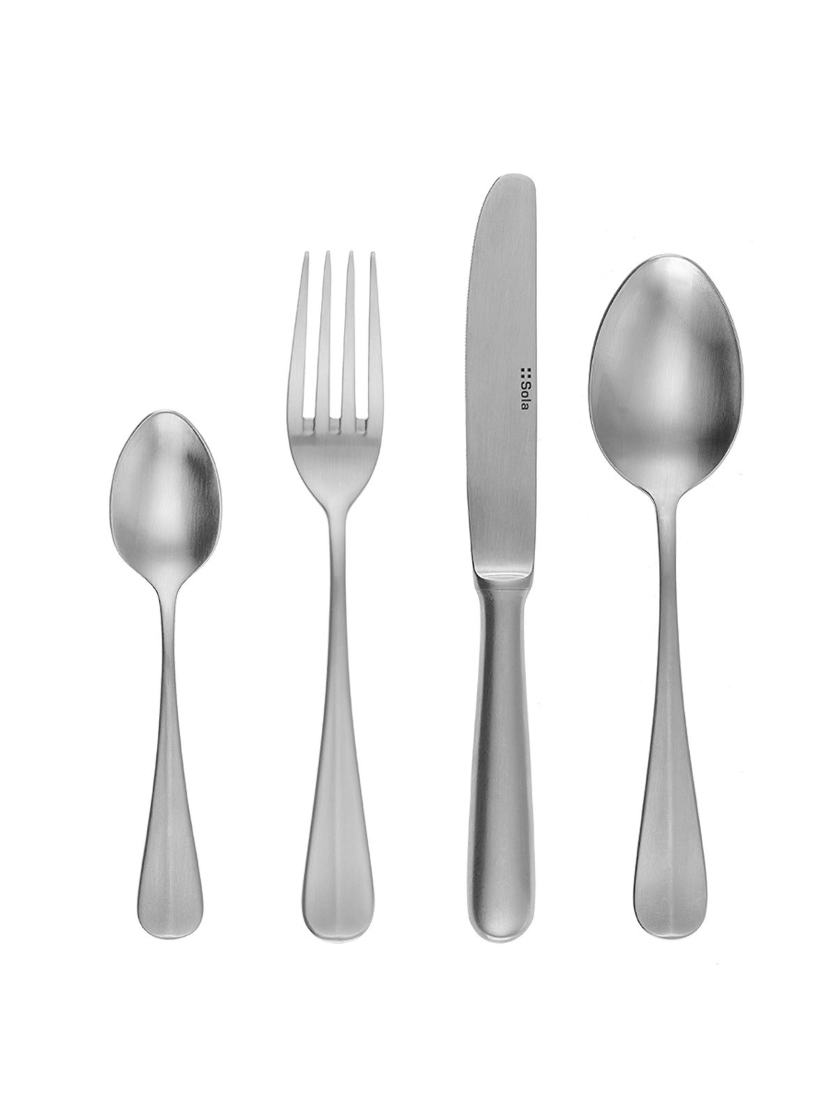 Sola Baguette Elite Cutlery Set 24 Pieces, satin