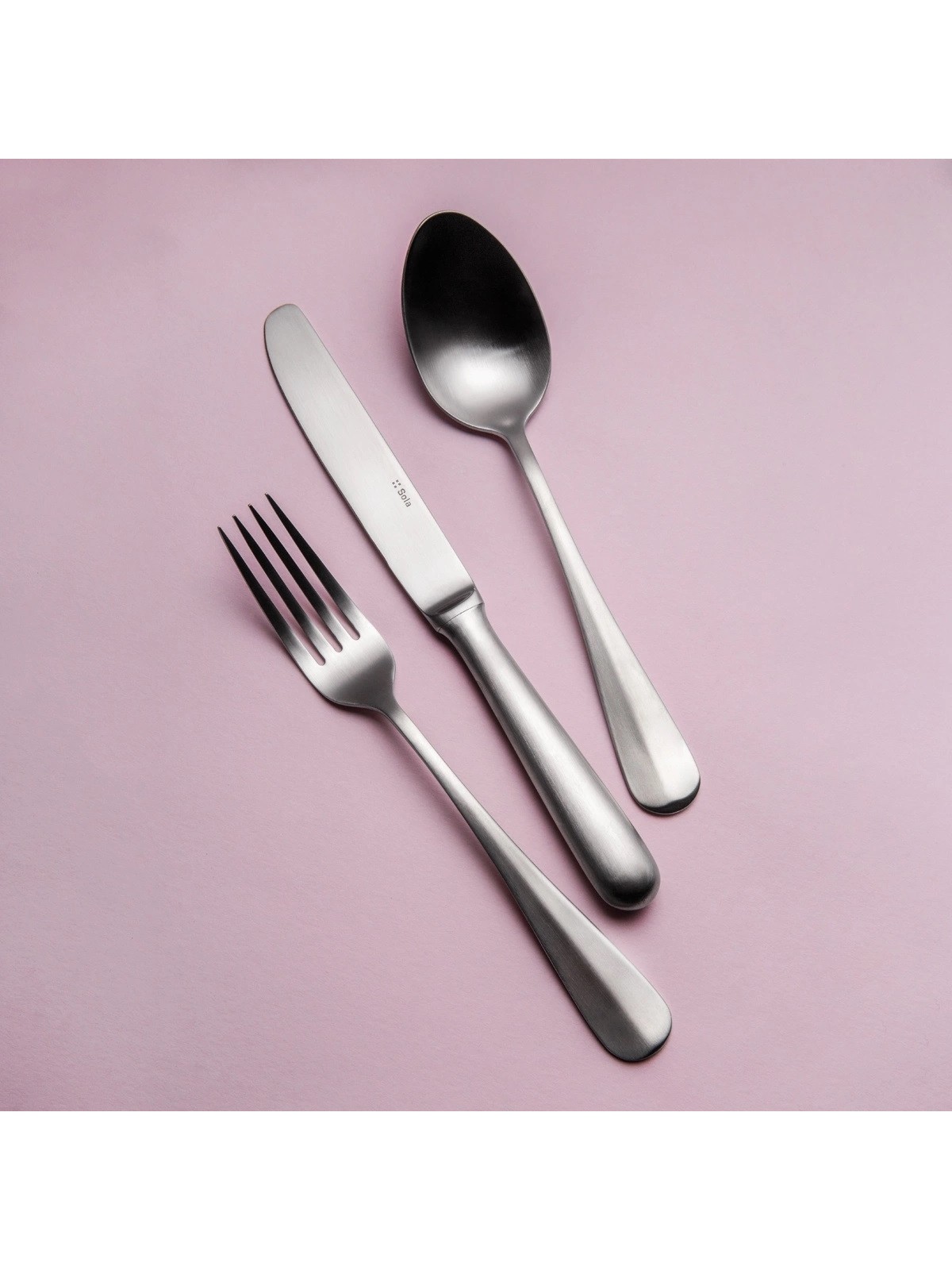 Sola Baguette Elite Cutlery Set 24 Pieces, satin