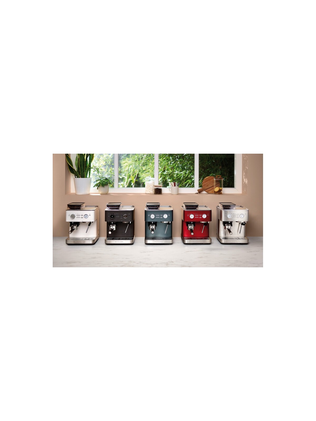 KitchenAid Semi Automatic Espresso Machine with Burr Grinder