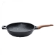 Sola Non-stick wok 32 cm black marble