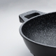 Sola Non-stick wok 32 cm black marble