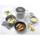 Zwilling Stainless Steel Frying pan silver-black Pro