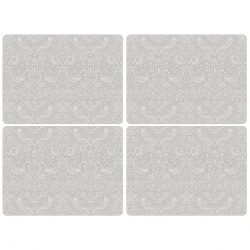 Spode Pure Morris Strawberry Thief 4 Placemats