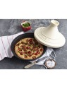 Staub Tajine malm 28 cm/ 2 l, must/ kreem