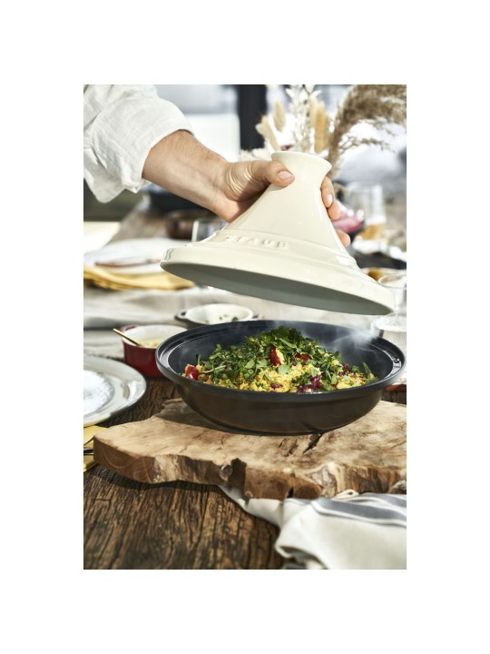 Staub Cast Iron, Tajine 2 l, cream