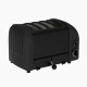 Dualit 4 Slice NewGen Classic Toaster, Stealth Black