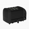 Dualit 4 Slice NewGen Classic Toaster, Stealth Black