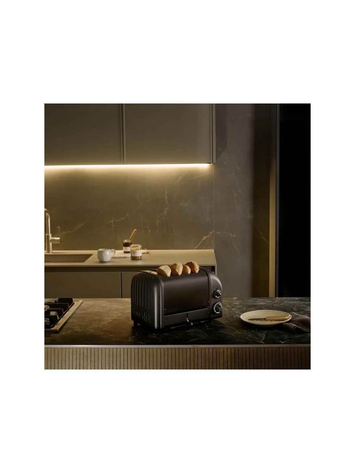 Dualit 4 Slice NewGen Classic Toaster, Stealth Black