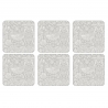 Pimpernel Pure Morris 6 Strawberry Thief Coasters