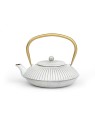 Bredmeijer čuguna tējkanna Linhai 1,1 – balta