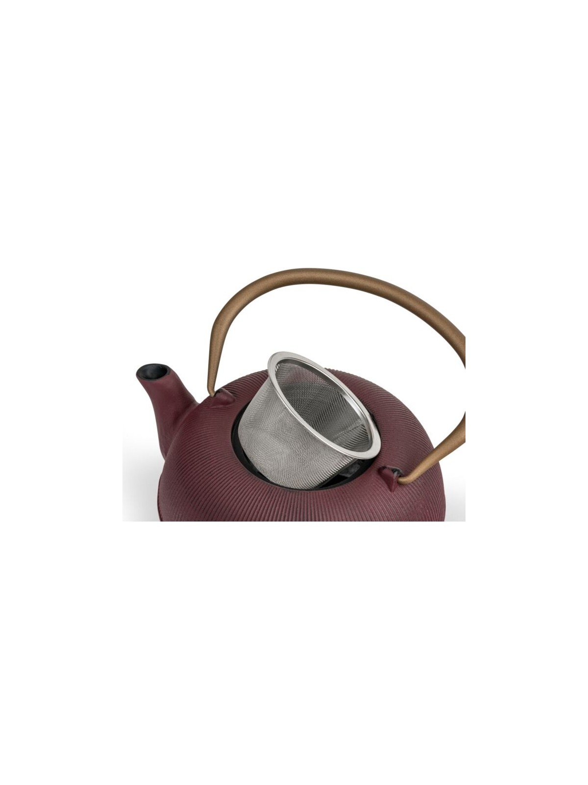 Bredemeijer Cast Iron Teapot Sichuan 1 l – Plum Red